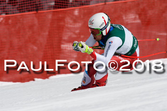 FIS, Int. Dt. Meisterschaft Abfahrt, Training, NC, NJC Damen + Herren, 22.03.2018