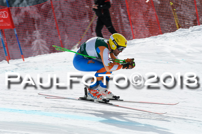 FIS, Int. Dt. Meisterschaft Abfahrt, Training, NC, NJC Damen + Herren, 22.03.2018