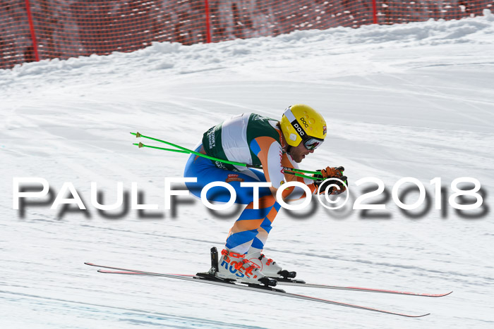 FIS, Int. Dt. Meisterschaft Abfahrt, Training, NC, NJC Damen + Herren, 22.03.2018