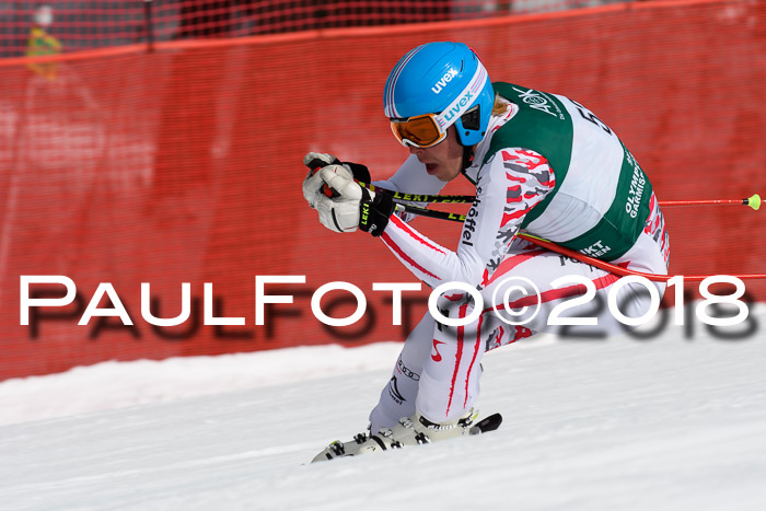FIS, Int. Dt. Meisterschaft Abfahrt, Training, NC, NJC Damen + Herren, 22.03.2018