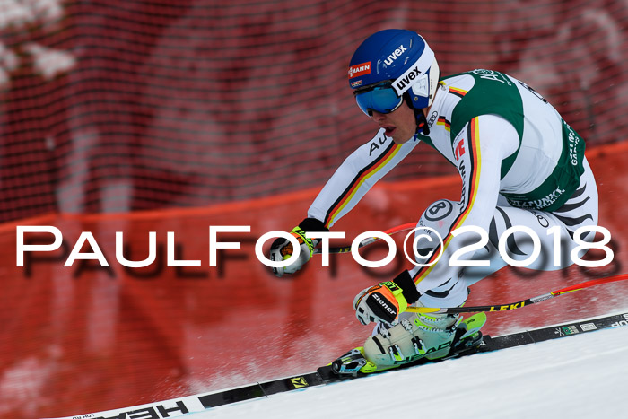 FIS, Int. Dt. Meisterschaft Abfahrt, Training, NC, NJC Damen + Herren, 22.03.2018