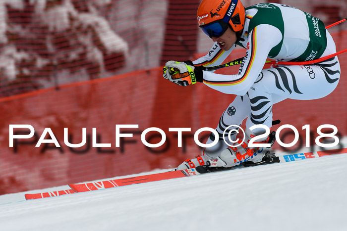 FIS, Int. Dt. Meisterschaft Abfahrt, Training, NC, NJC Damen + Herren, 22.03.2018