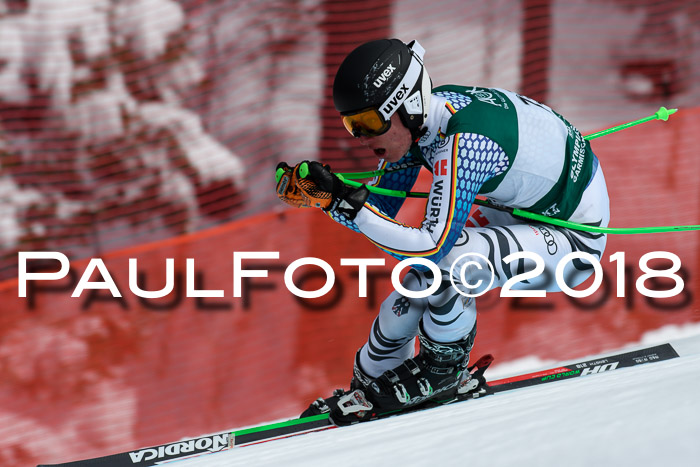FIS, Int. Dt. Meisterschaft Abfahrt, Training, NC, NJC Damen + Herren, 22.03.2018