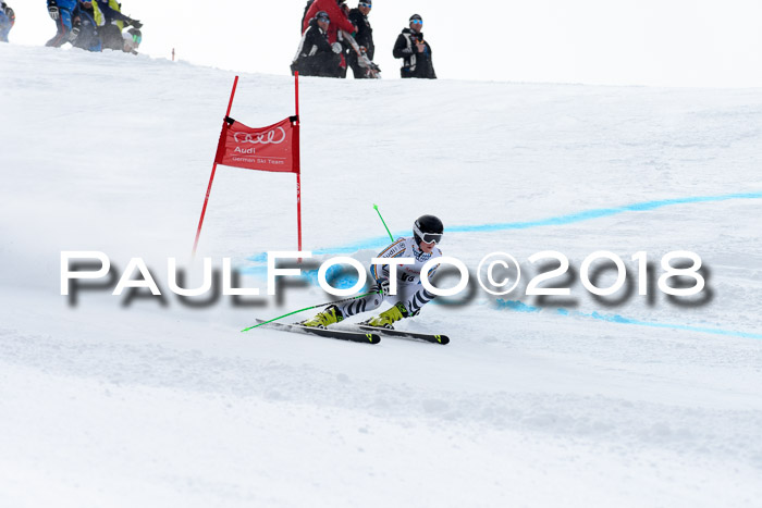 FIS, Int. Dt. Meisterschaft Super-G, NC,  Damen + Herren, 23.03.2018