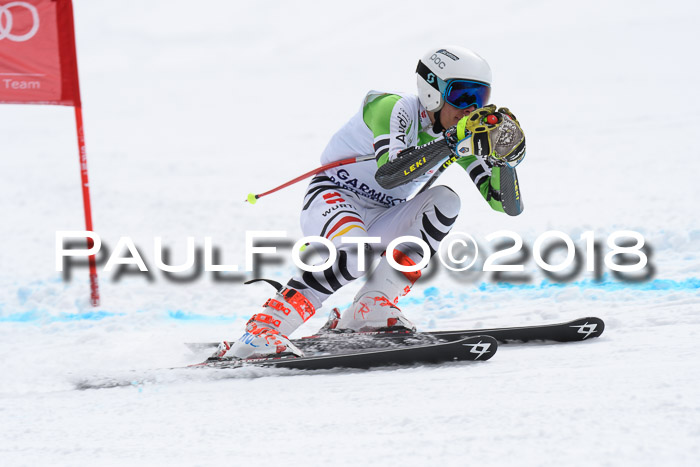 FIS, Int. Dt. Meisterschaft Super-G, NC,  Damen + Herren, 23.03.2018