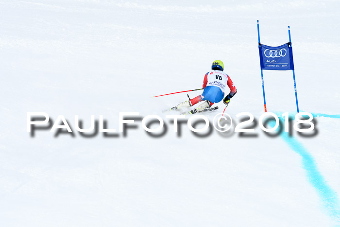 FIS, Int. Dt. Meisterschaft Super-G, NC,  Damen + Herren, 23.03.2018