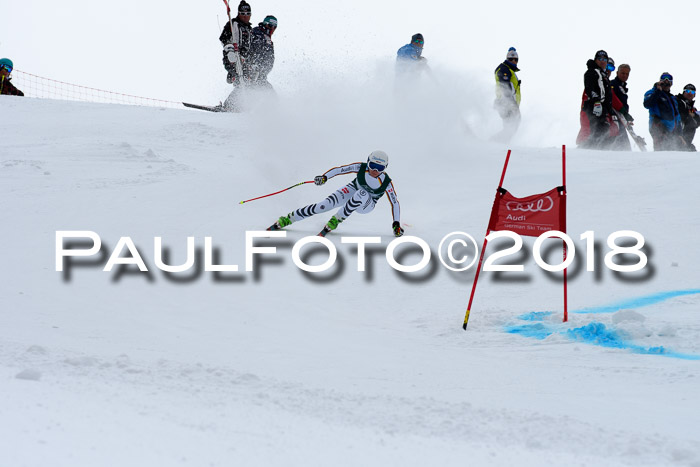 FIS, Int. Dt. Meisterschaft Super-G, NC,  Damen + Herren, 23.03.2018