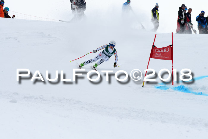 FIS, Int. Dt. Meisterschaft Super-G, NC,  Damen + Herren, 23.03.2018