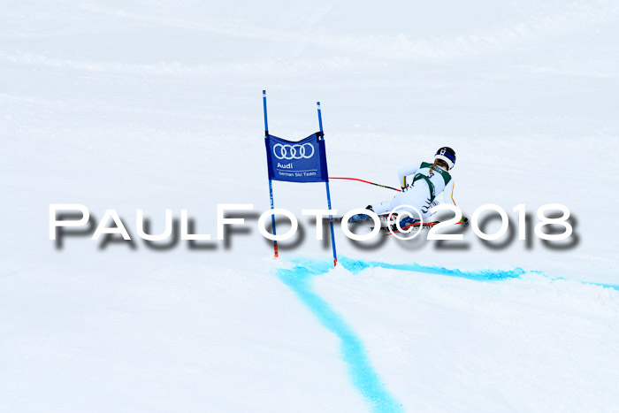 FIS, Int. Dt. Meisterschaft Super-G, NC,  Damen + Herren, 23.03.2018
