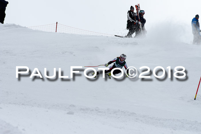FIS, Int. Dt. Meisterschaft Super-G, NC,  Damen + Herren, 23.03.2018