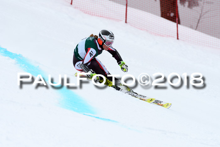 FIS, Int. Dt. Meisterschaft Super-G, NC,  Damen + Herren, 23.03.2018