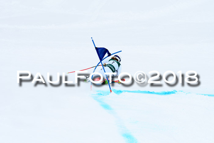 FIS, Int. Dt. Meisterschaft Super-G, NC,  Damen + Herren, 23.03.2018