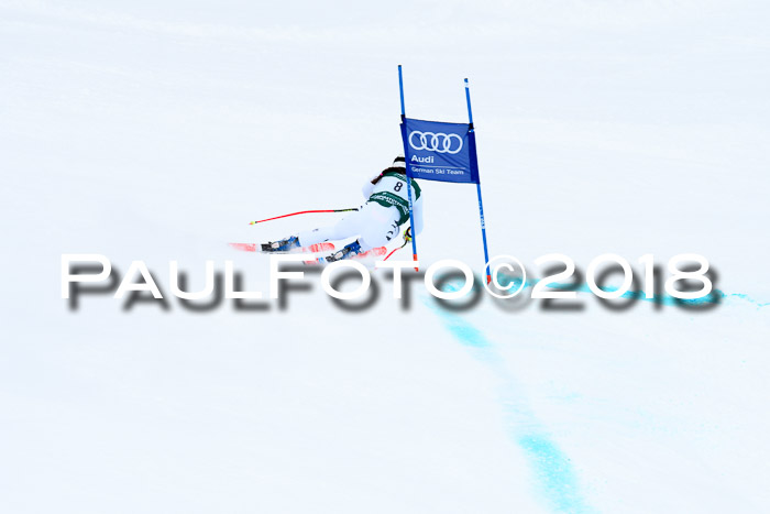 FIS, Int. Dt. Meisterschaft Super-G, NC,  Damen + Herren, 23.03.2018