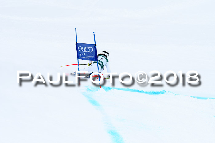 FIS, Int. Dt. Meisterschaft Super-G, NC,  Damen + Herren, 23.03.2018