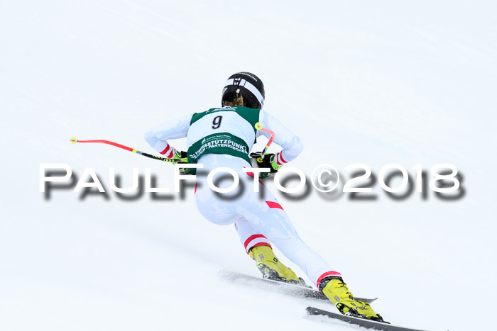 FIS, Int. Dt. Meisterschaft Super-G, NC,  Damen + Herren, 23.03.2018
