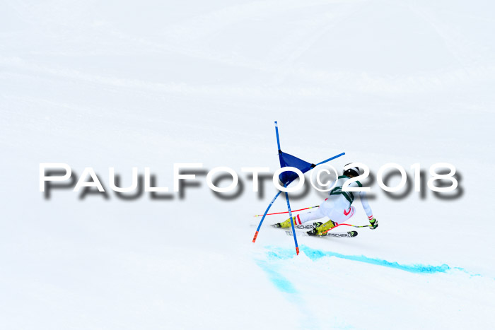 FIS, Int. Dt. Meisterschaft Super-G, NC,  Damen + Herren, 23.03.2018