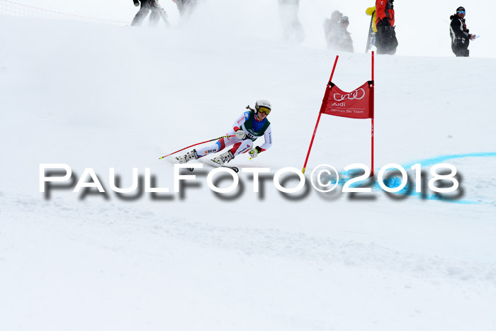 FIS, Int. Dt. Meisterschaft Super-G, NC,  Damen + Herren, 23.03.2018