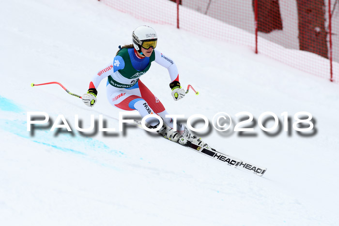 FIS, Int. Dt. Meisterschaft Super-G, NC,  Damen + Herren, 23.03.2018
