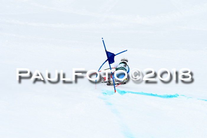 FIS, Int. Dt. Meisterschaft Super-G, NC,  Damen + Herren, 23.03.2018