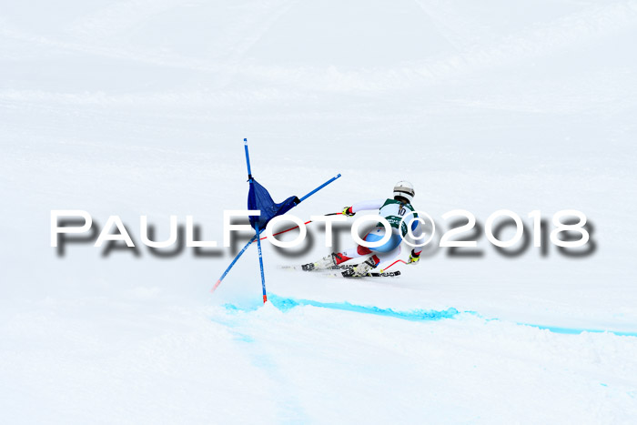 FIS, Int. Dt. Meisterschaft Super-G, NC,  Damen + Herren, 23.03.2018