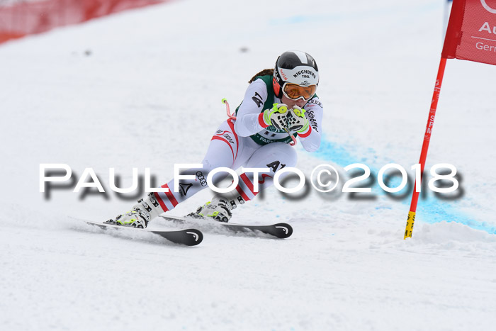 FIS, Int. Dt. Meisterschaft Super-G, NC,  Damen + Herren, 23.03.2018