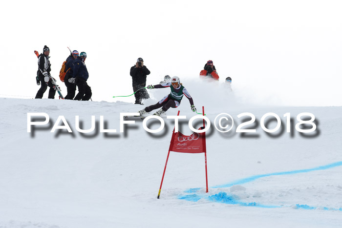 FIS, Int. Dt. Meisterschaft Super-G, NC,  Damen + Herren, 23.03.2018