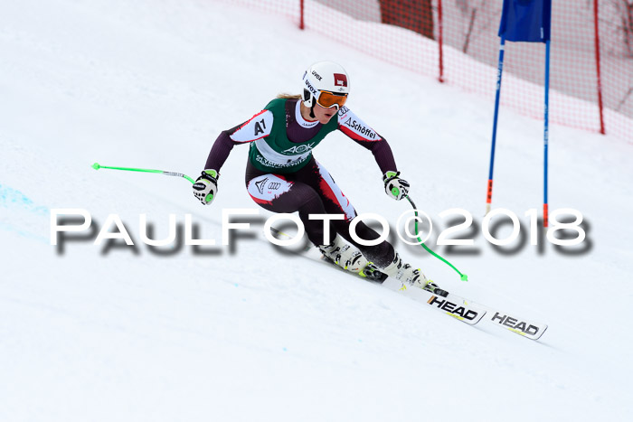 FIS, Int. Dt. Meisterschaft Super-G, NC,  Damen + Herren, 23.03.2018