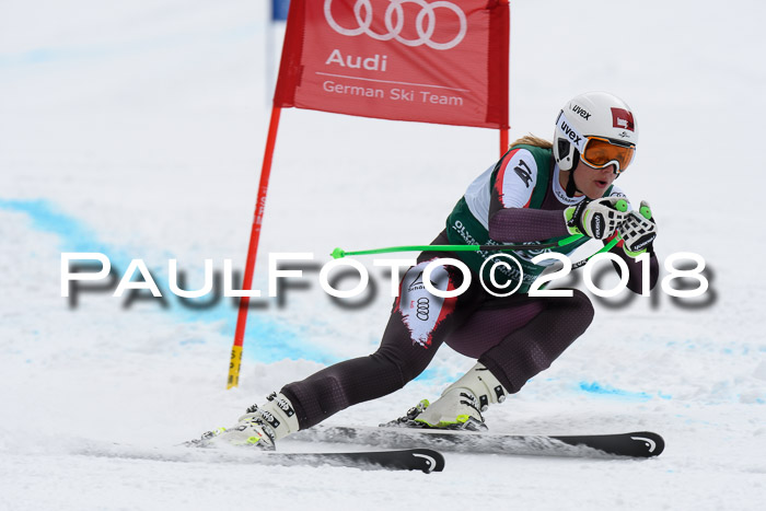 FIS, Int. Dt. Meisterschaft Super-G, NC,  Damen + Herren, 23.03.2018