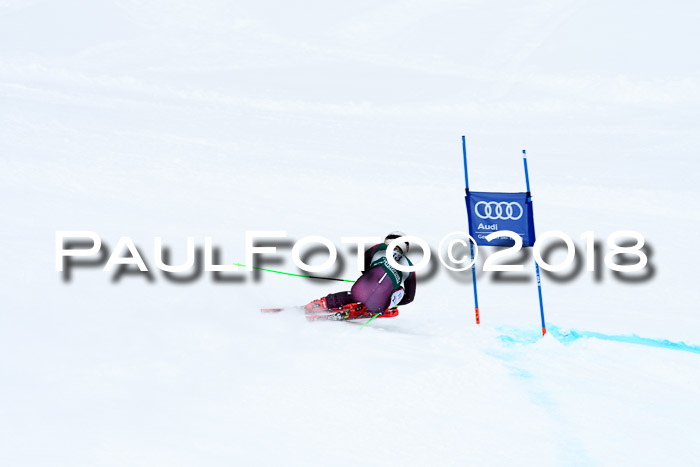 FIS, Int. Dt. Meisterschaft Super-G, NC,  Damen + Herren, 23.03.2018