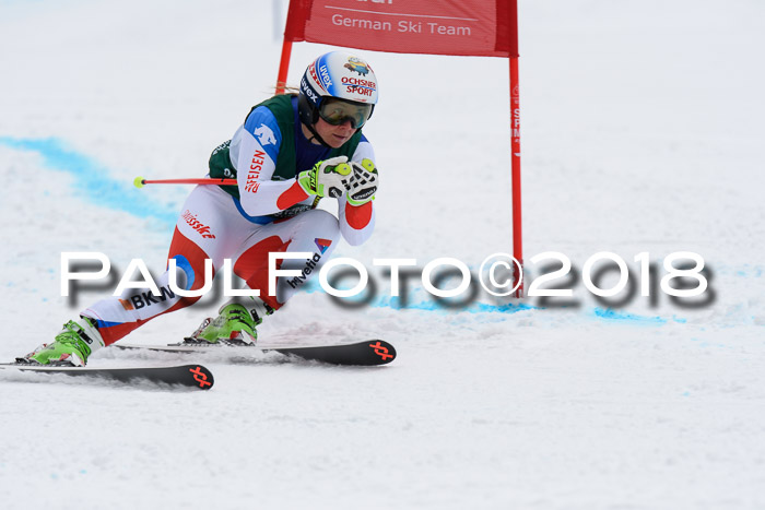 FIS, Int. Dt. Meisterschaft Super-G, NC,  Damen + Herren, 23.03.2018