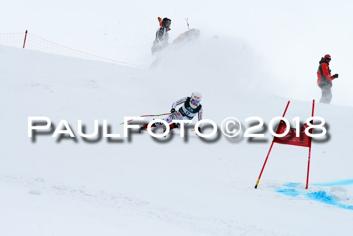 FIS, Int. Dt. Meisterschaft Super-G, NC,  Damen + Herren, 23.03.2018