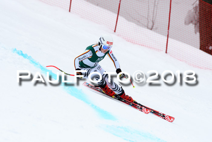 FIS, Int. Dt. Meisterschaft Super-G, NC,  Damen + Herren, 23.03.2018