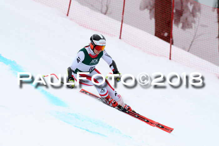 FIS, Int. Dt. Meisterschaft Super-G, NC,  Damen + Herren, 23.03.2018