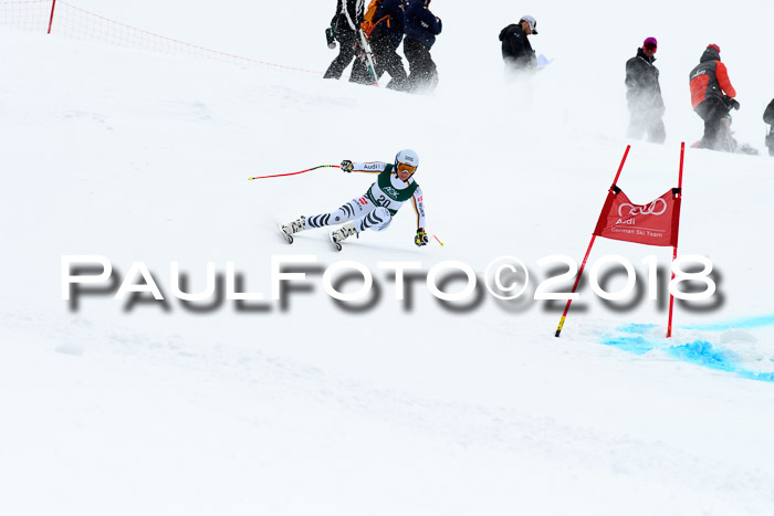 FIS, Int. Dt. Meisterschaft Super-G, NC,  Damen + Herren, 23.03.2018