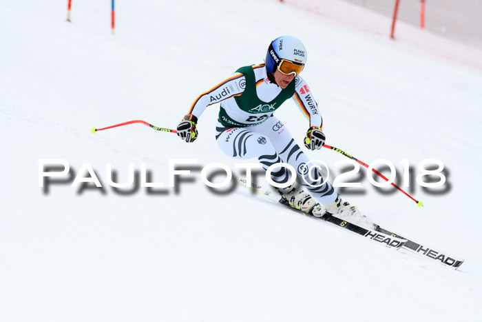 FIS, Int. Dt. Meisterschaft Super-G, NC,  Damen + Herren, 23.03.2018