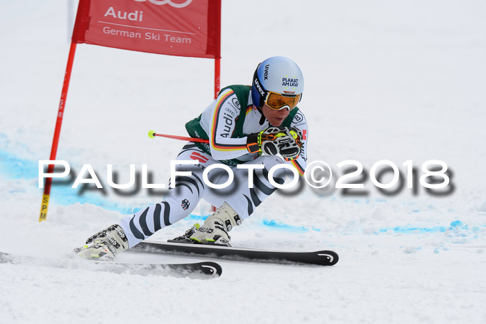 FIS, Int. Dt. Meisterschaft Super-G, NC,  Damen + Herren, 23.03.2018