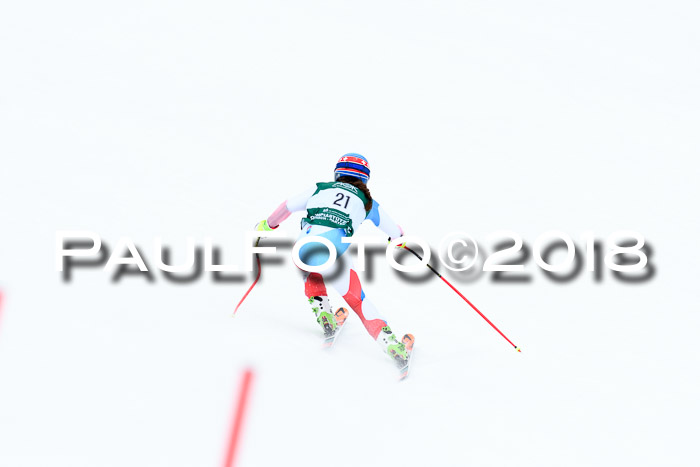 FIS, Int. Dt. Meisterschaft Super-G, NC,  Damen + Herren, 23.03.2018