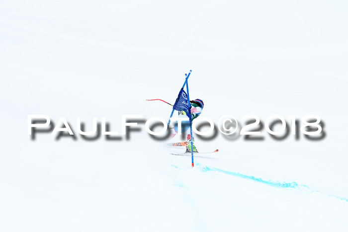 FIS, Int. Dt. Meisterschaft Super-G, NC,  Damen + Herren, 23.03.2018