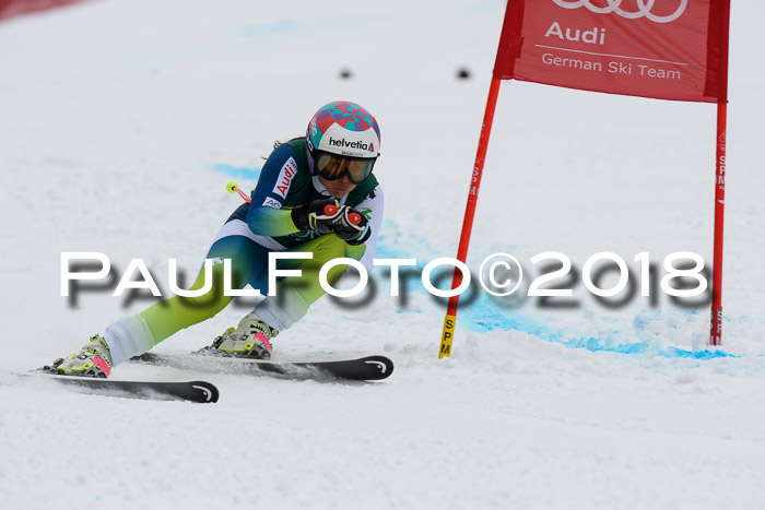 FIS, Int. Dt. Meisterschaft Super-G, NC,  Damen + Herren, 23.03.2018