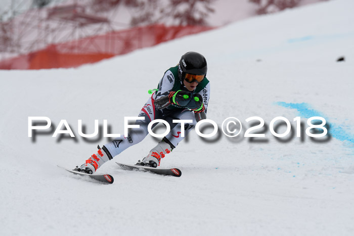 FIS, Int. Dt. Meisterschaft Super-G, NC,  Damen + Herren, 23.03.2018