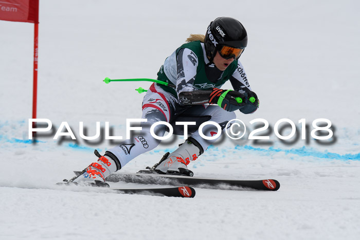 FIS, Int. Dt. Meisterschaft Super-G, NC,  Damen + Herren, 23.03.2018