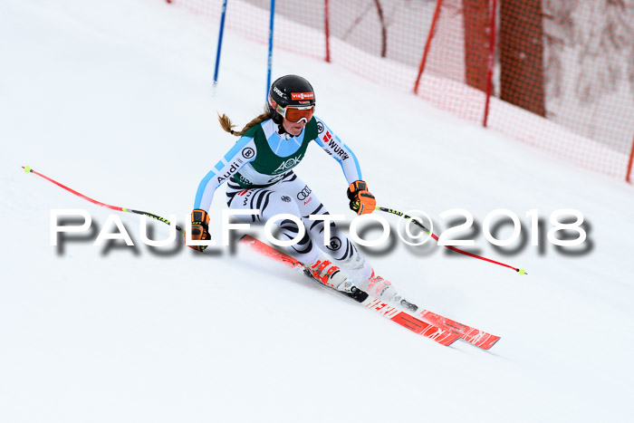 FIS, Int. Dt. Meisterschaft Super-G, NC,  Damen + Herren, 23.03.2018