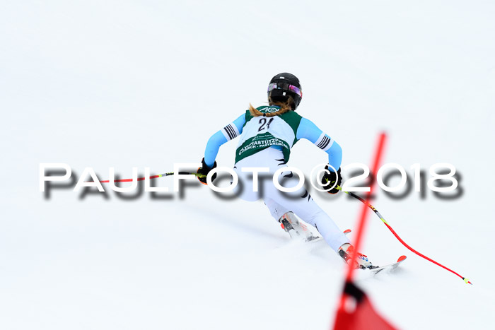 FIS, Int. Dt. Meisterschaft Super-G, NC,  Damen + Herren, 23.03.2018