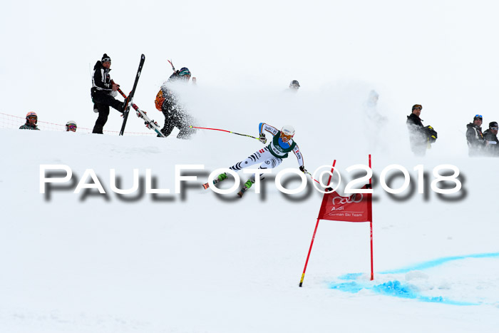 FIS, Int. Dt. Meisterschaft Super-G, NC,  Damen + Herren, 23.03.2018