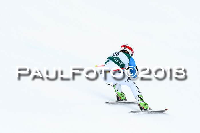 FIS, Int. Dt. Meisterschaft Super-G, NC,  Damen + Herren, 23.03.2018