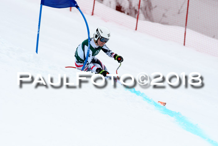 FIS, Int. Dt. Meisterschaft Super-G, NC,  Damen + Herren, 23.03.2018