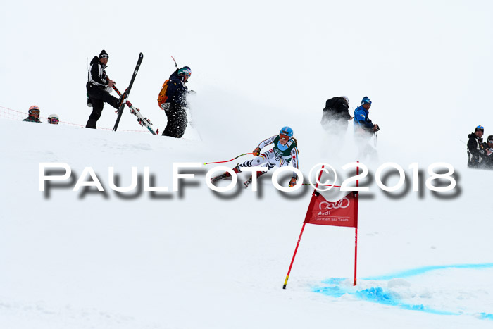 FIS, Int. Dt. Meisterschaft Super-G, NC,  Damen + Herren, 23.03.2018
