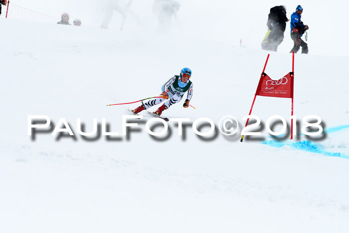 FIS, Int. Dt. Meisterschaft Super-G, NC,  Damen + Herren, 23.03.2018