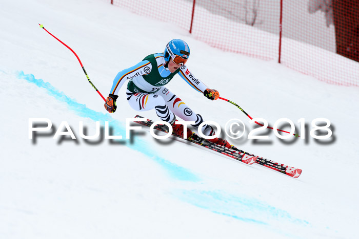 FIS, Int. Dt. Meisterschaft Super-G, NC,  Damen + Herren, 23.03.2018