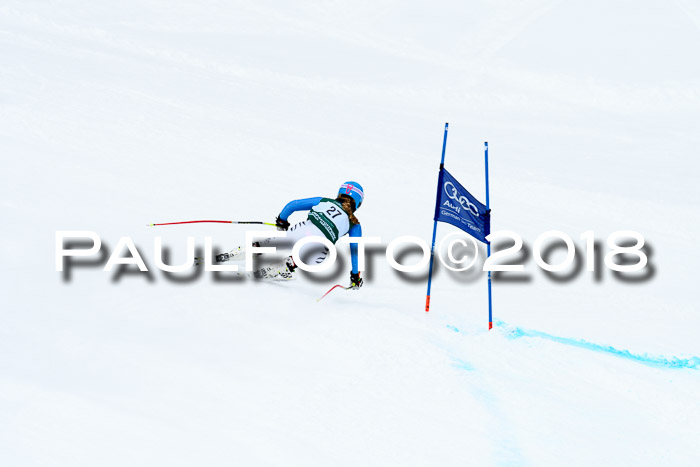 FIS, Int. Dt. Meisterschaft Super-G, NC,  Damen + Herren, 23.03.2018